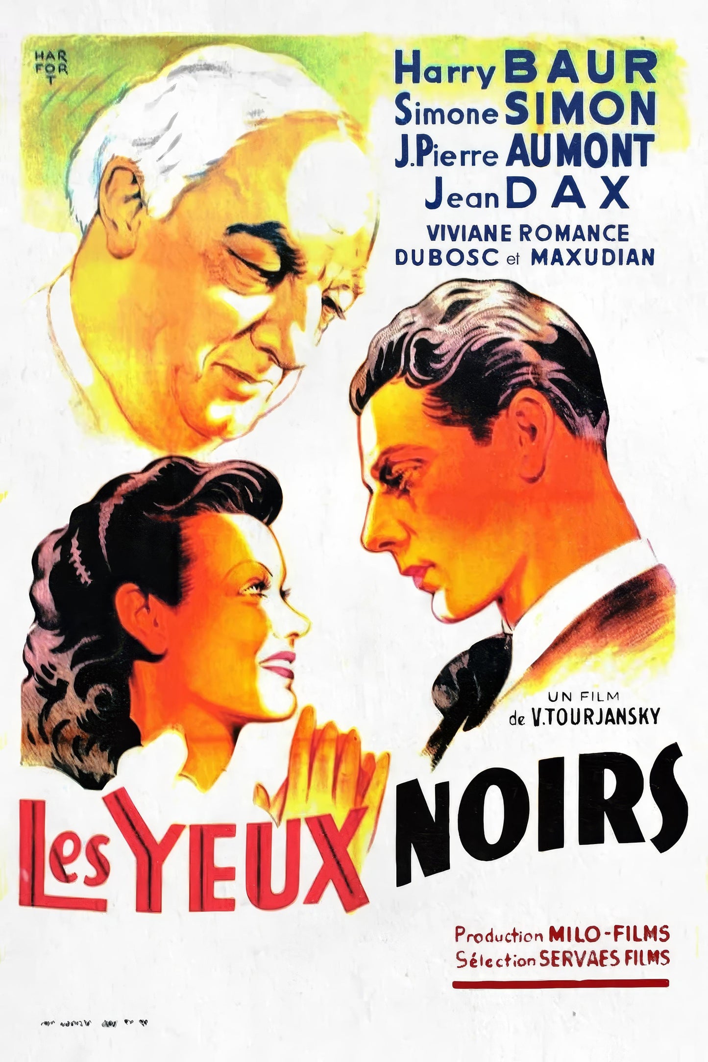 Dark Eyes (1935) Movie Magnet