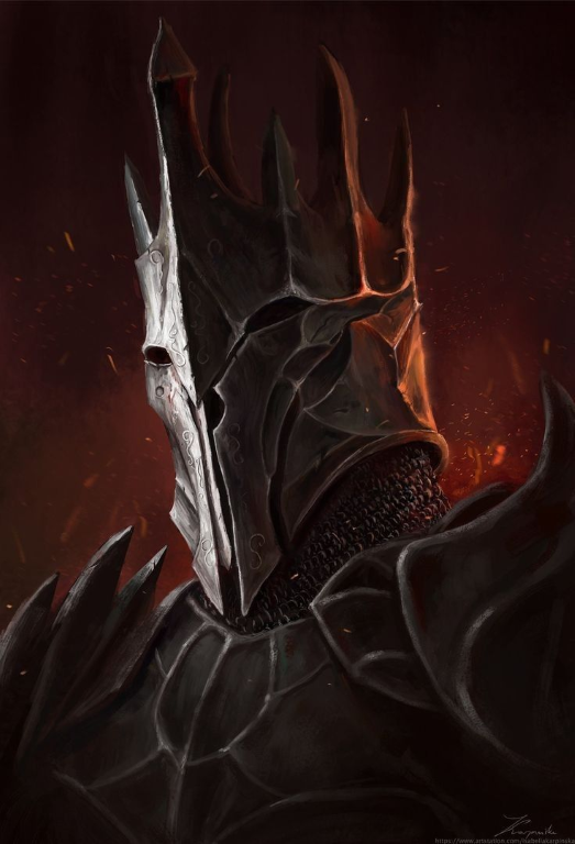 Dark Lord Armor 653 Print Poster