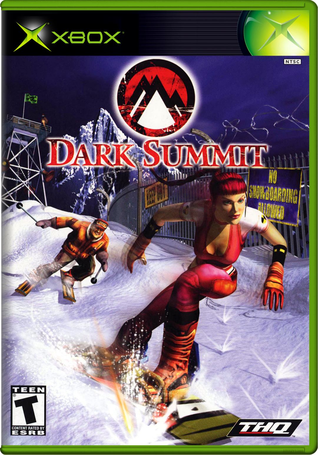 Dark Summit Xbox Keychain