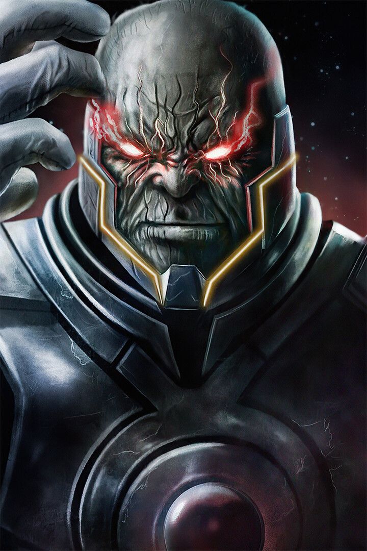 Darkseid Glowing Red Eyes Dc Jigsaw Puzzle Decor Wall Art Jigsaw Puzzle
