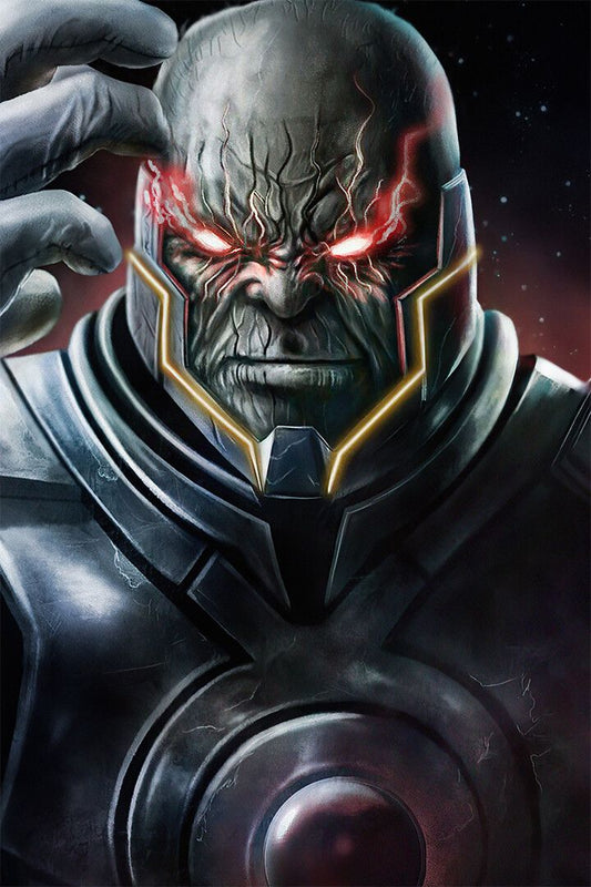 Darkseid Glowing Red Eyes Dc Jigsaw Puzzle Decor Wall Art Jigsaw Puzzle