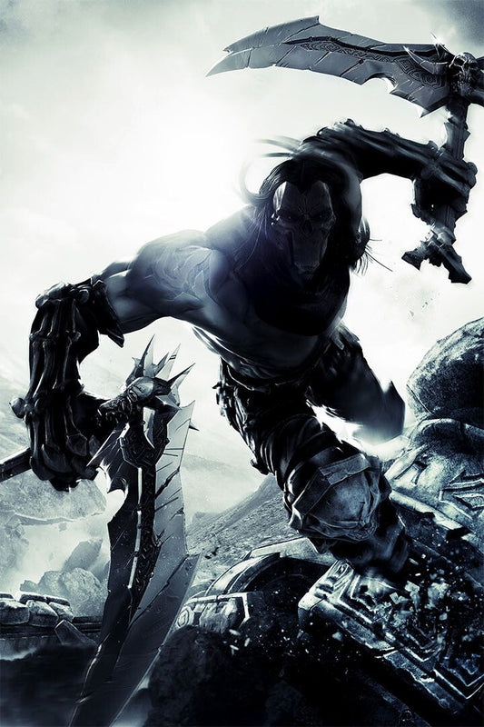 Darksiders Video Game Series Painting Print Jigsaw Puzzle