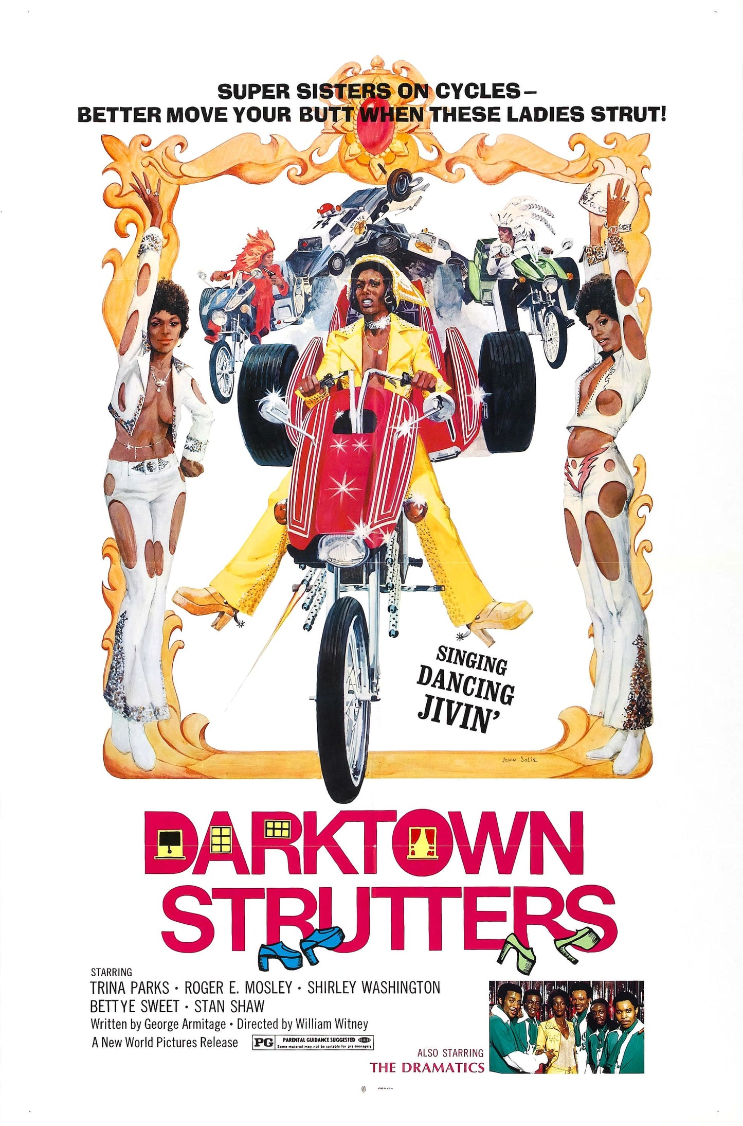 Darktown Strutters 01 Movie Magnet