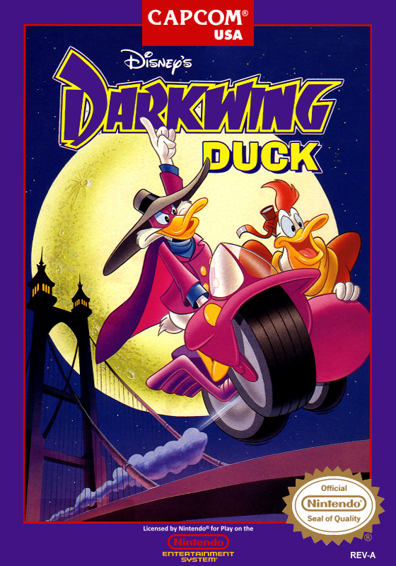 Darkwing Duck (Usa) Nes Print Poster