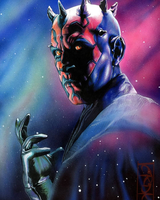 Darth Maul 824 Print Poster