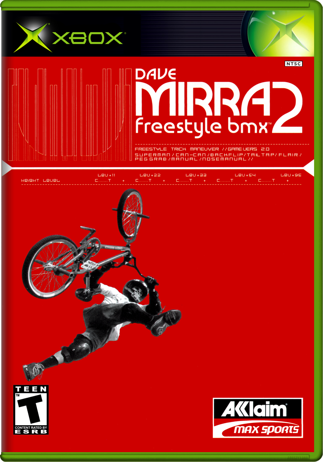 Dave Mirra Freestyle Bmx 2 Xbox Print Poster