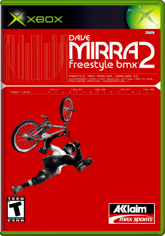 Dave Mirra Freestyle Bmx 2 Xbox Magnet