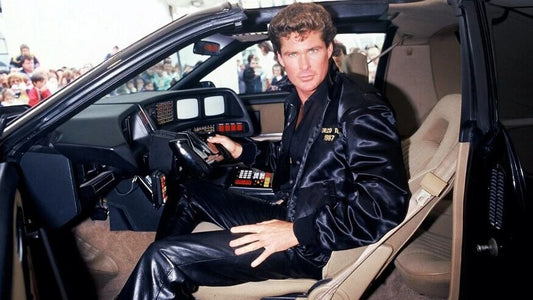 David Hasselhoff In Classic Tv Show Knight Rider Poster Picture Photo