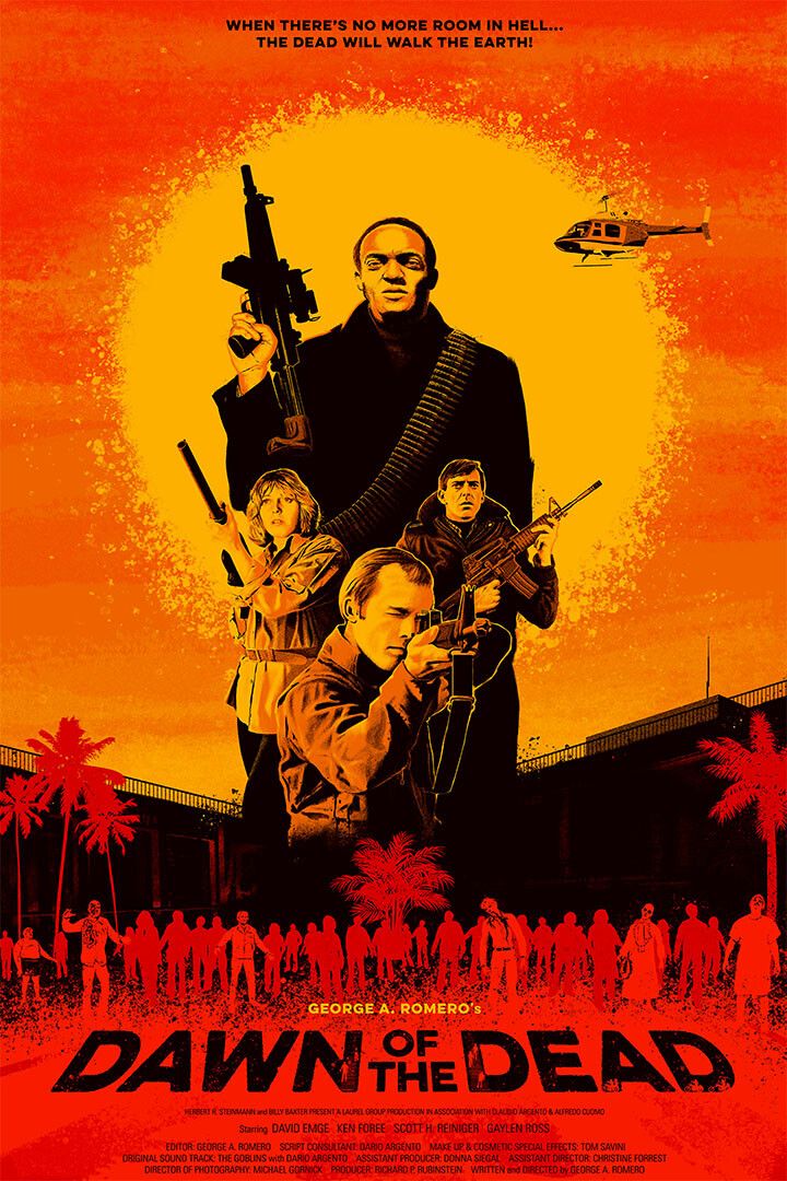 Dawn Of The Dead Romero Ross Reiniger Movie Room Decor Jigsaw Puzzle