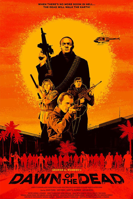 Dawn Of The Dead Romero Ross Reiniger Movie Room Decor Jigsaw Puzzle