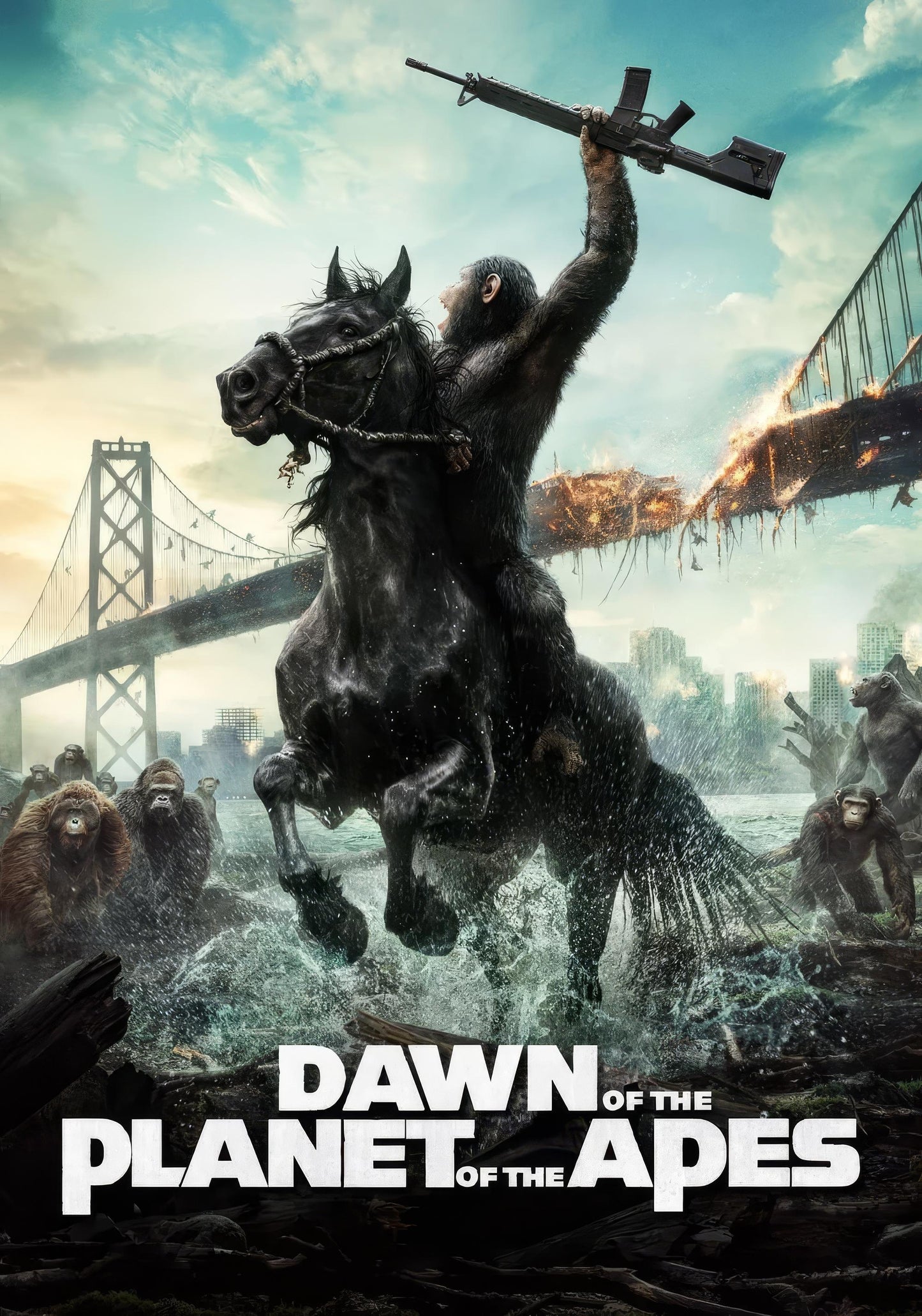 Dawn Of The Planet Of The Apes (2014) Movie Magnet
