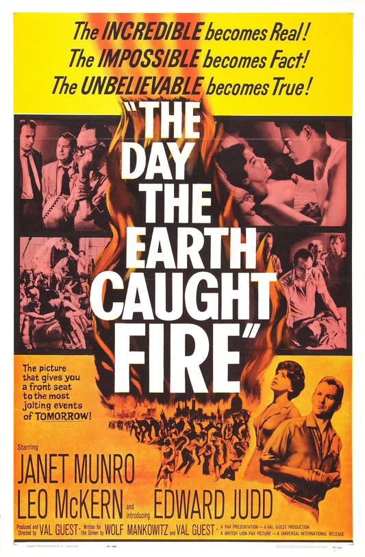 Day Earth Caught Fire 01 Movie Magnet
