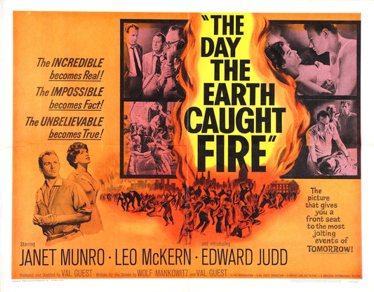 Day Earth Caught Fire 02 Movie Magnet