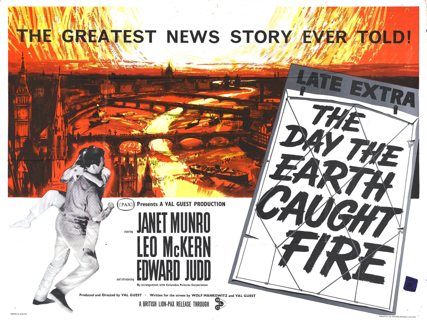Day Earth Caught Fire 04 Movie Magnet
