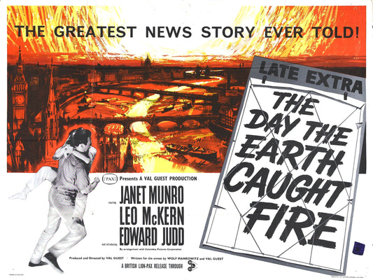 Day Earth Caught Fire 04 Movie Magnet