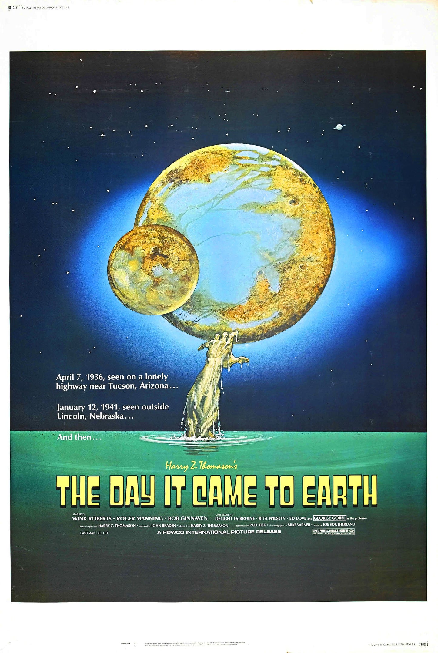 Day It Come To Earth 01 Movie Magnet