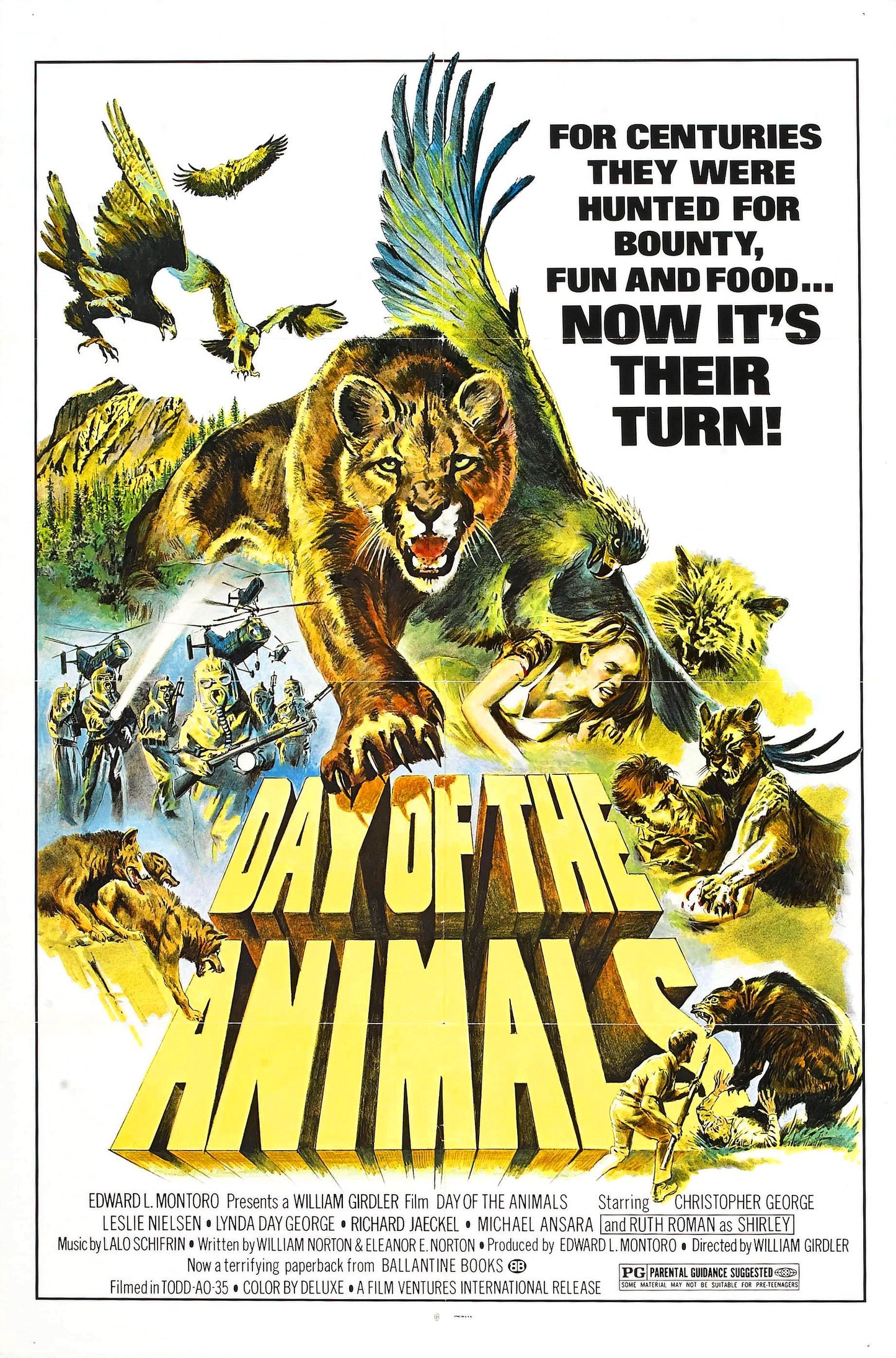 Day Of Animals 01 Movie Magnet
