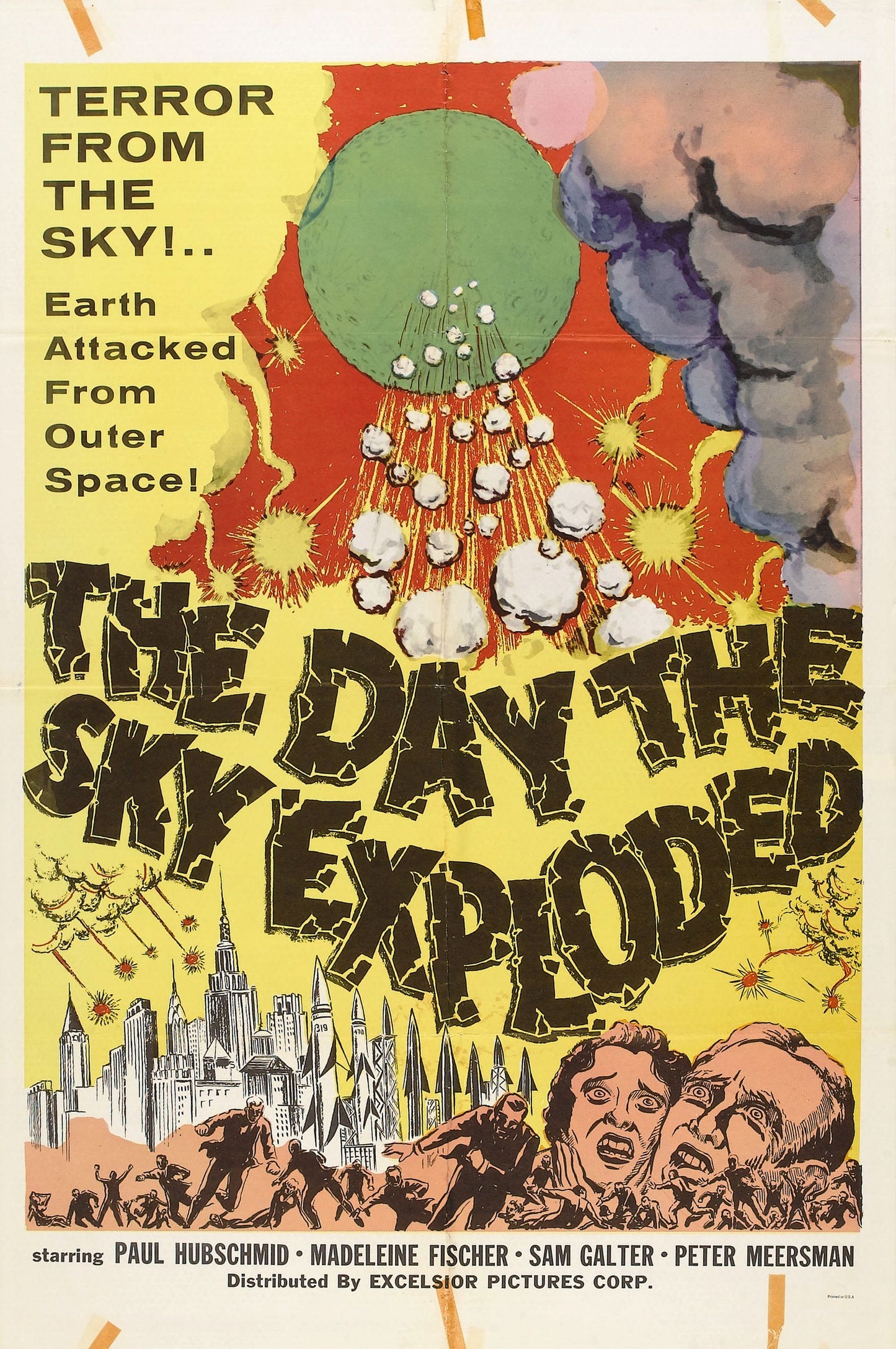 Day Sky Exploded 01 Movie Magnet