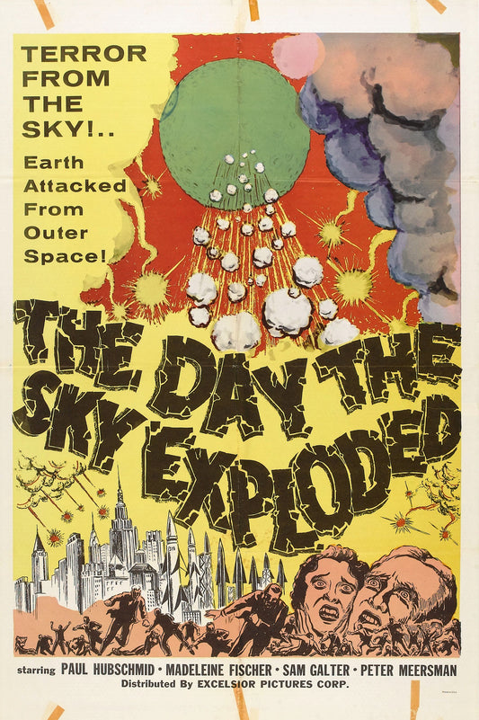 Day Sky Exploded 01 Movie Magnet