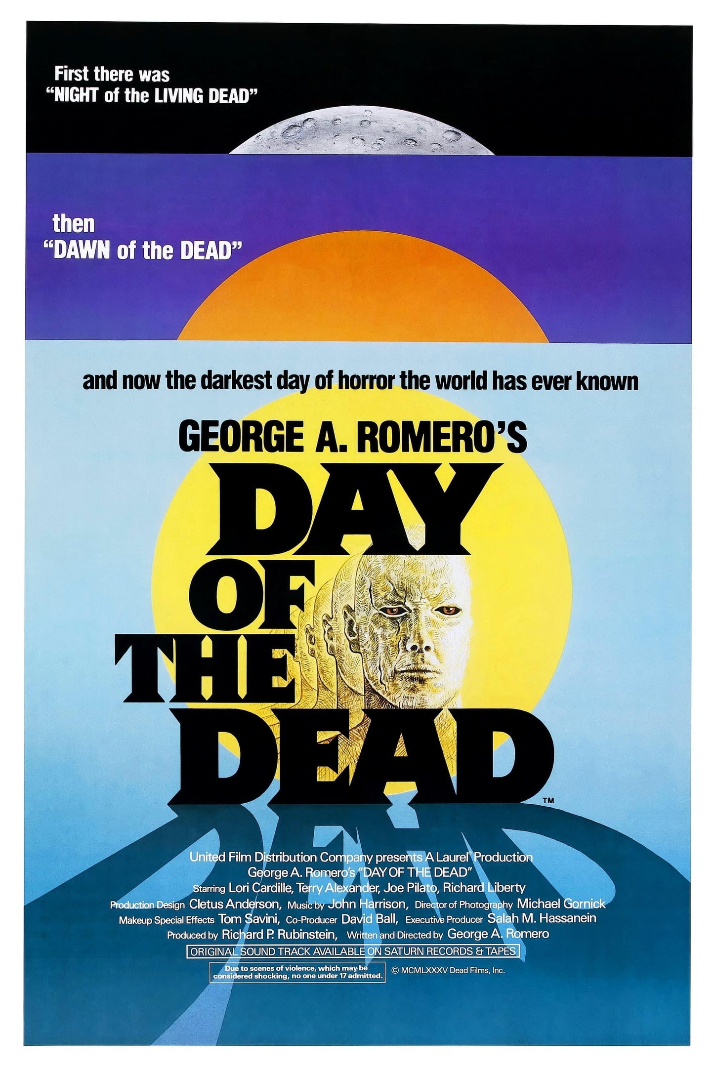 Day Of The Dead (1985) Movie Magnet