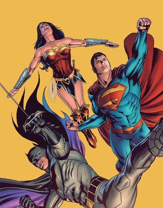 Dc Superheroes Artwork Jigsaw Puzzle