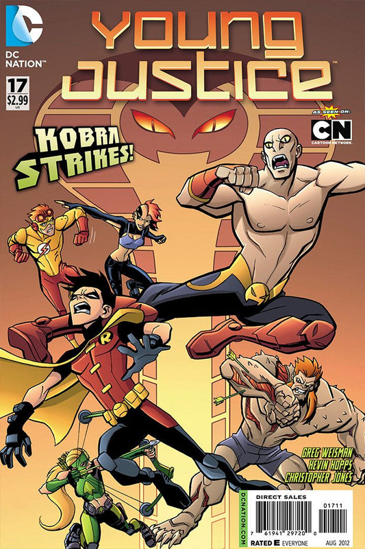 Dc Young Justice Kid Hero Action Anime Jigsaw Puzzle