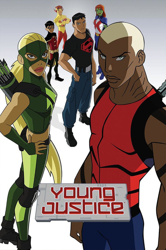 Dc Young Justice Kid Hero Fight Anime Jigsaw Puzzle