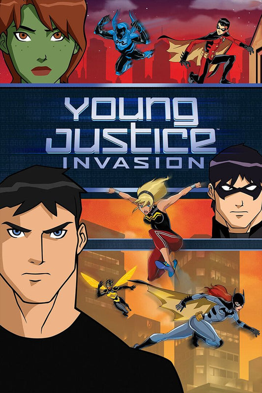 Dc Young Justice Kid Usa Hero Fight Anime Jigsaw Puzzle