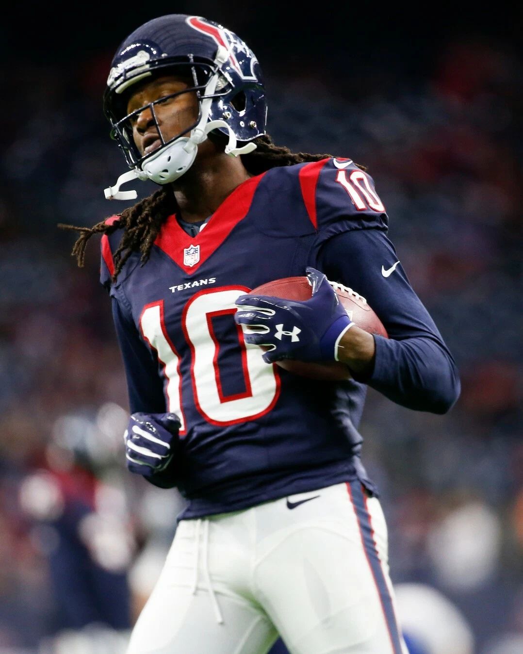 Deandre Hopkins Keychain Houston Texans Picture Nfl Football Closeup With Ball