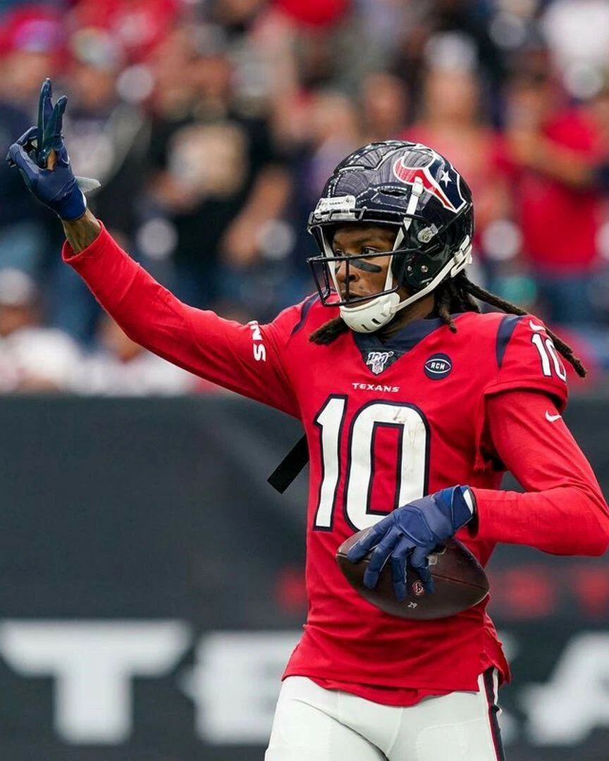 Deandre Hopkins Magnet Houston Texans Picture Nfl Football With Ball
