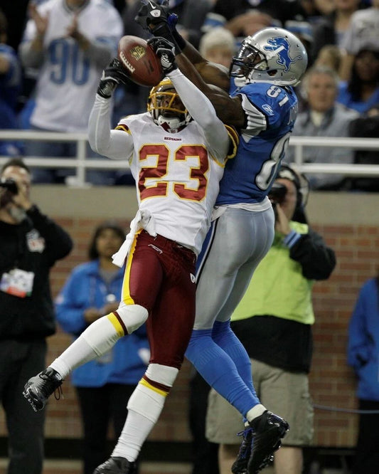 Deangelo Hall Keychain Washington Redskins Picture Nfl Football Vs Lions