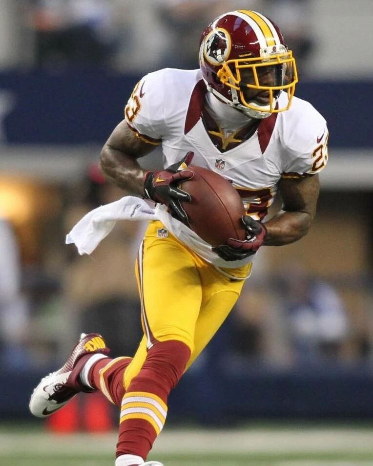 Deangelo Hall Keychain Washington Redskins Picture Nfl Football With Ball