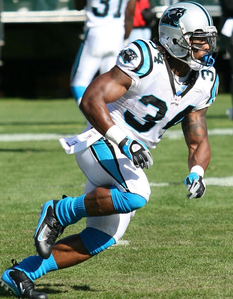 Deangelo Williams Keychain Carolina Panthers Picture Nfl Football