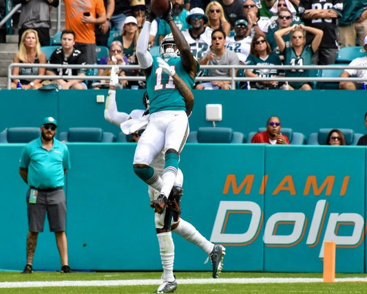 Devante Parker Keychain Miami Dolphins Picture Nfl Football Game Action