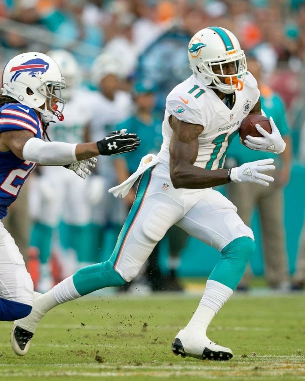 Devante Parker Magnet Miami Dolphins Picture Nfl Football With Ball