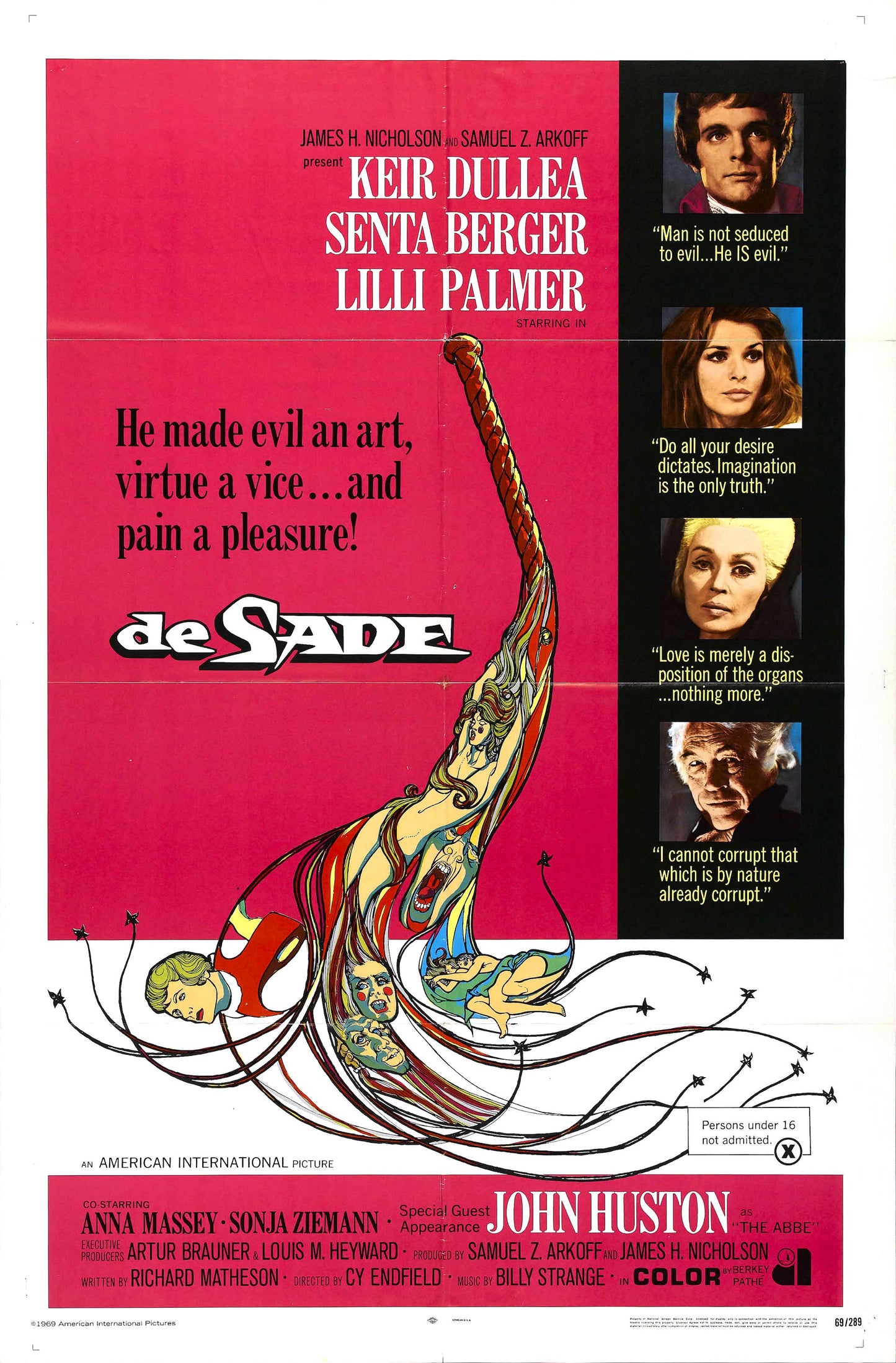 De Sade 01 Movie Magnet