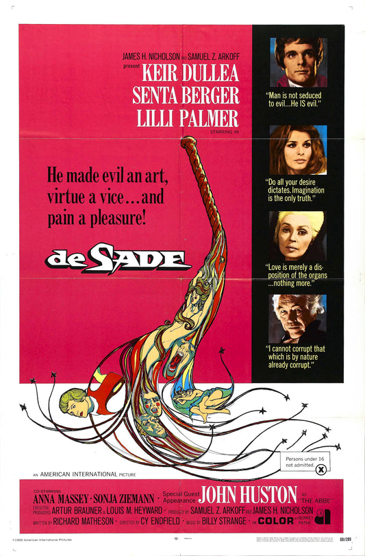 De Sade 01 Movie Magnet