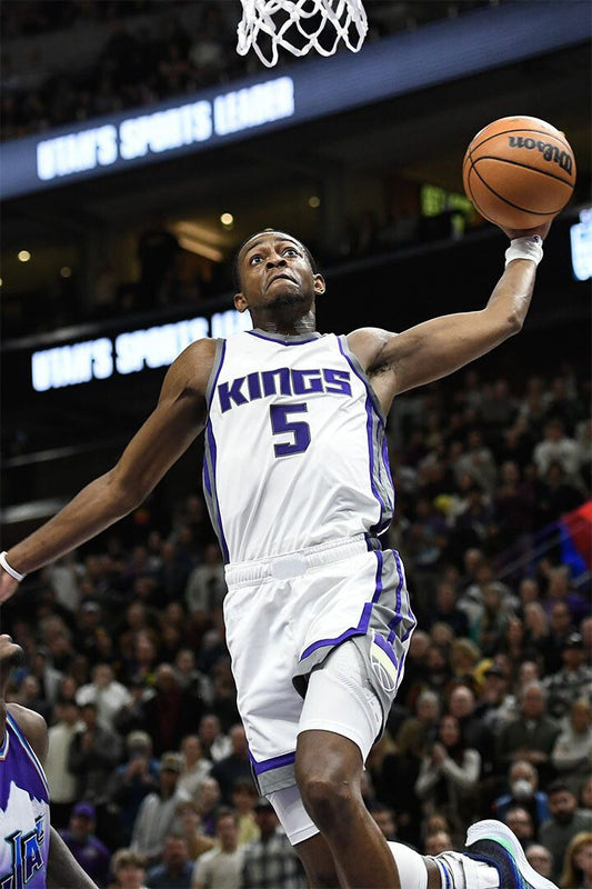 Deaaron Fox Basketballer Sacramento Kings Basketball Team Jigsaw Puzzle