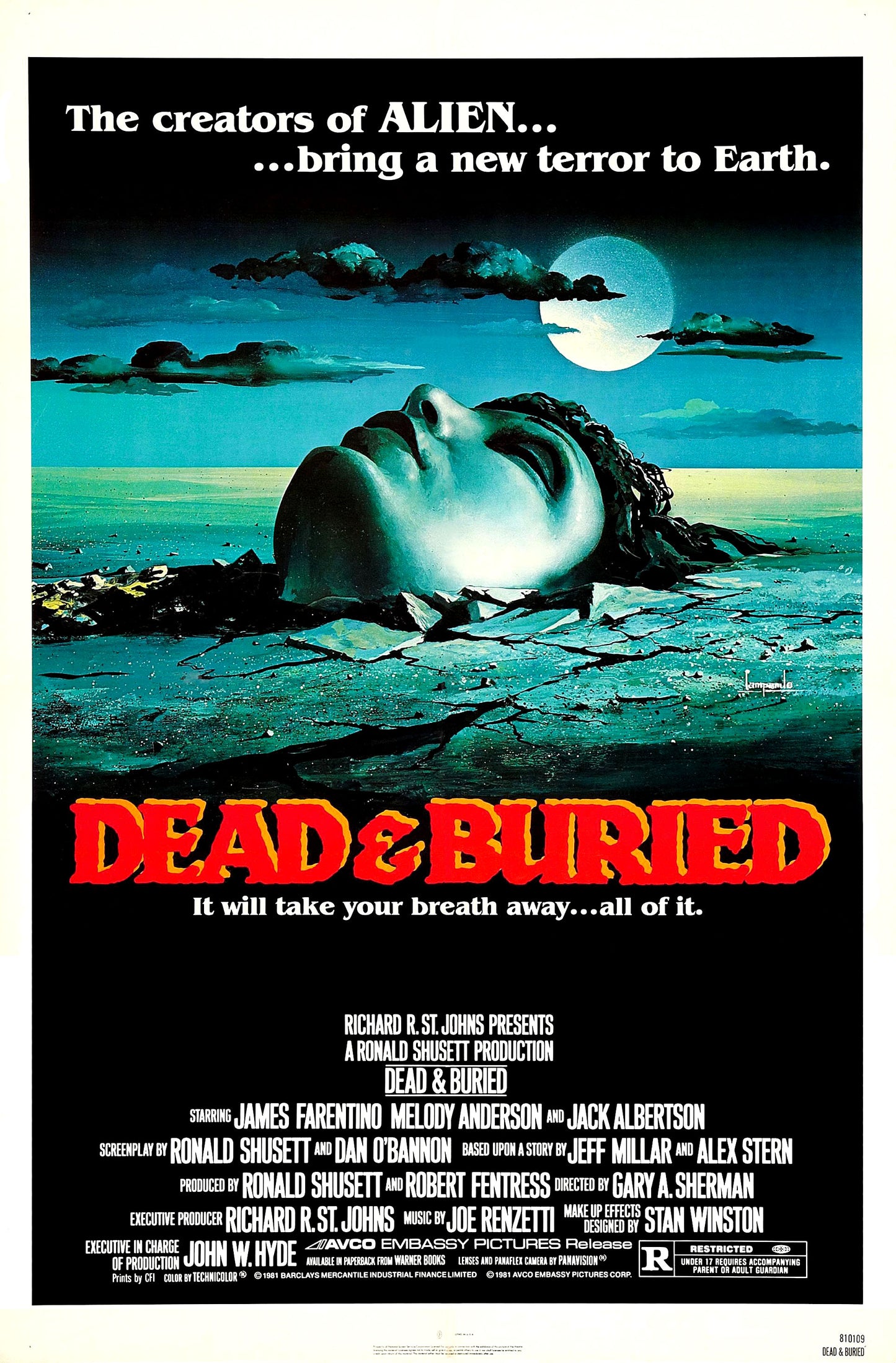 Dead And Buried 01 Movie Magnet