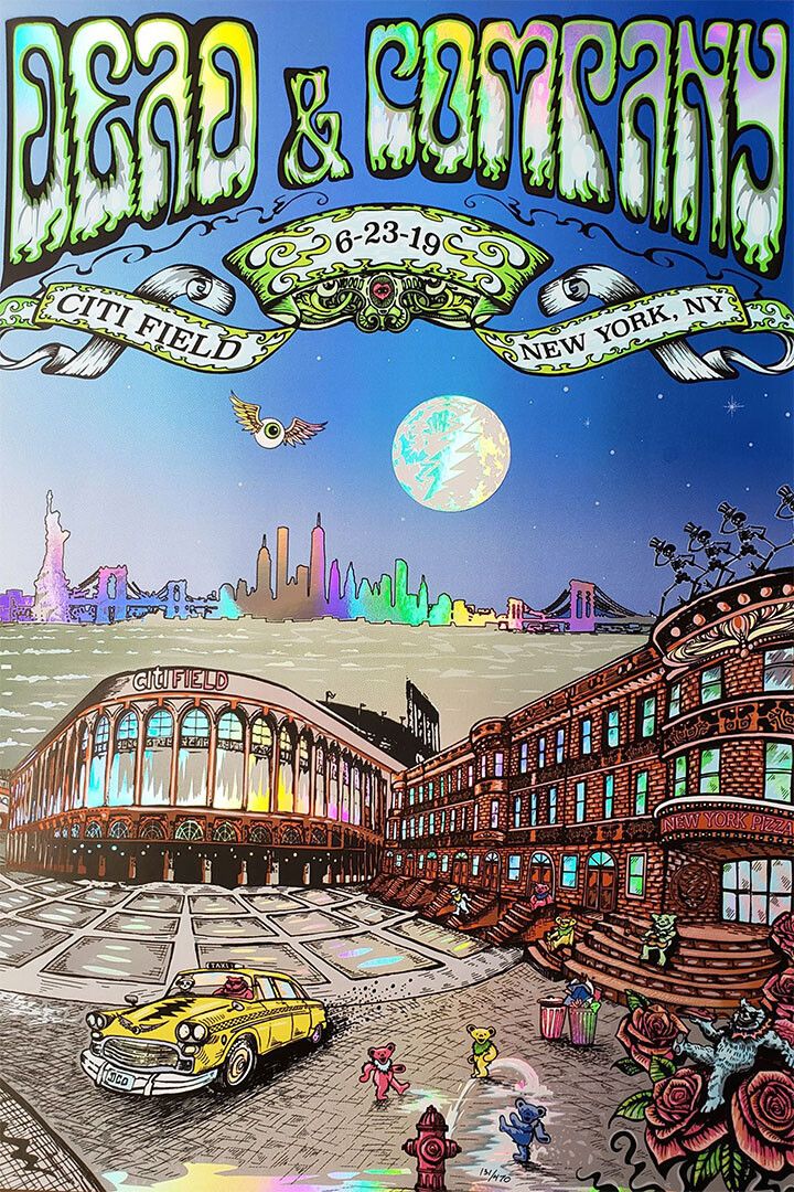 Dead And Company New York 2019 Grateful Dead Music Jigsaw Puzzle