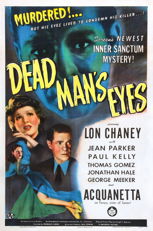 Dead Mans Eyes 01 Movie Magnet