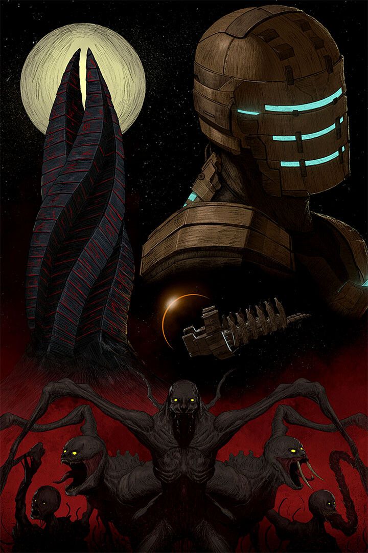 Dead Space Video Game Action Horror Painting Jigsaw Puzzle