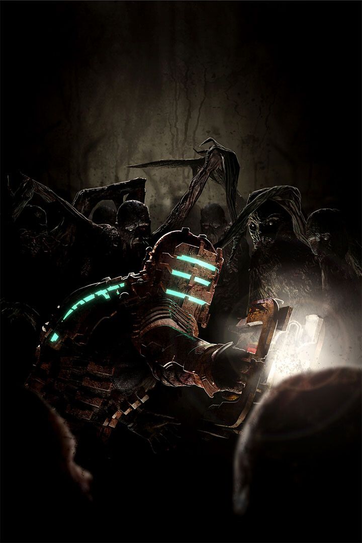 Dead Space Video Game Excitement Action Painting Jigsaw Puzzle