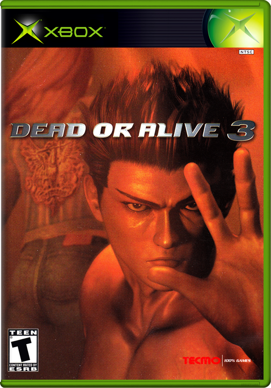 Dead Or Alive 3 Xbox Print Poster