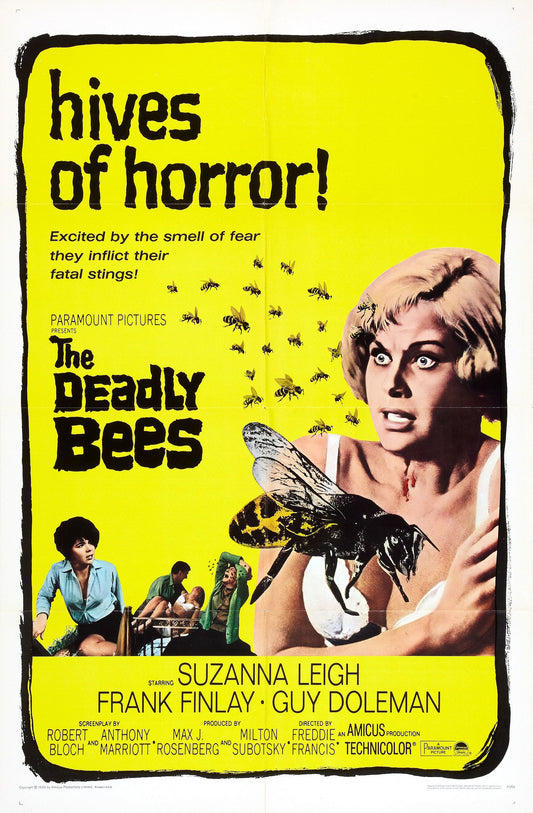 Deadly Bees 01 Movie Magnet