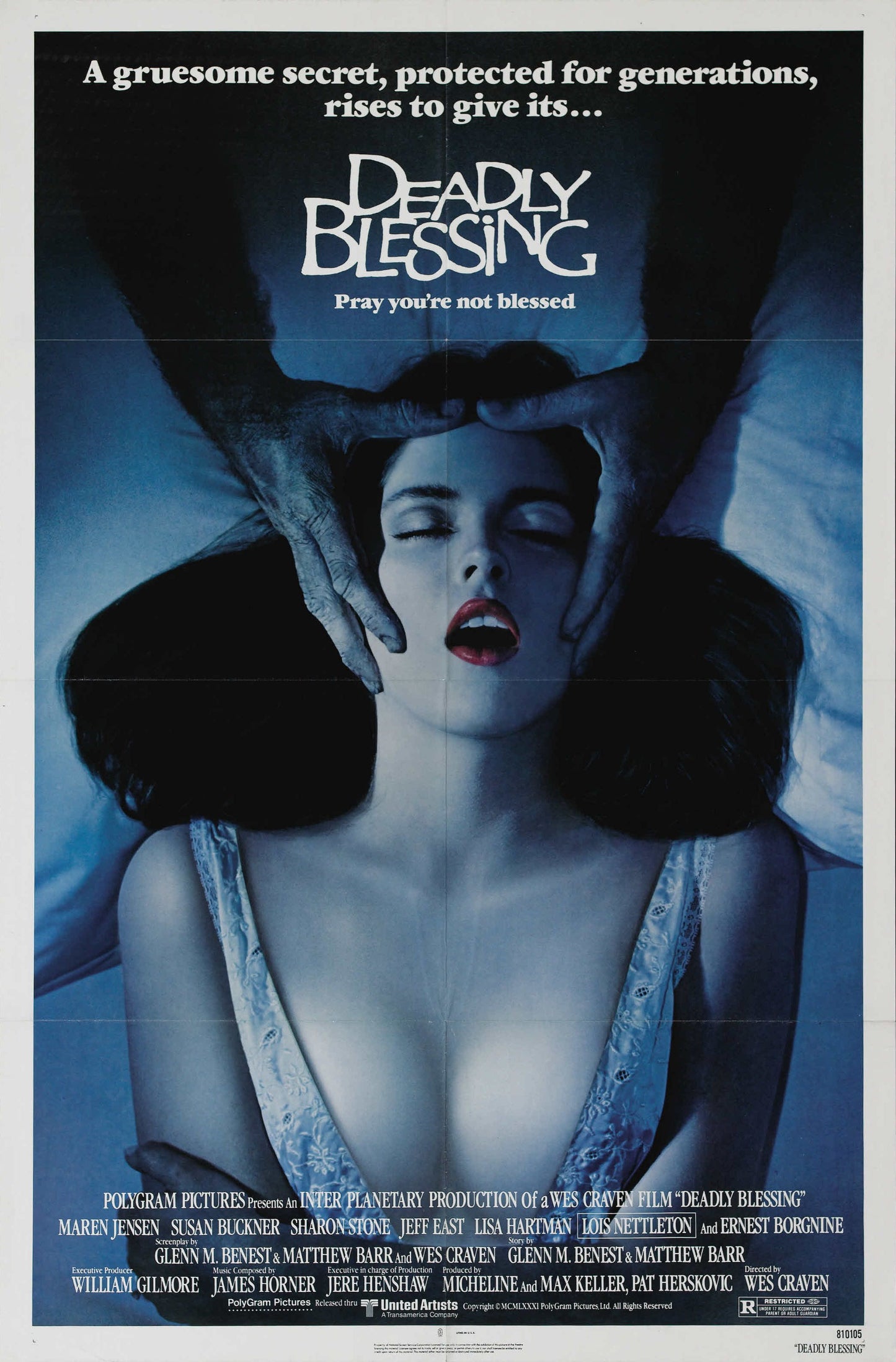 Deadly Blessing 01 Movie Magnet