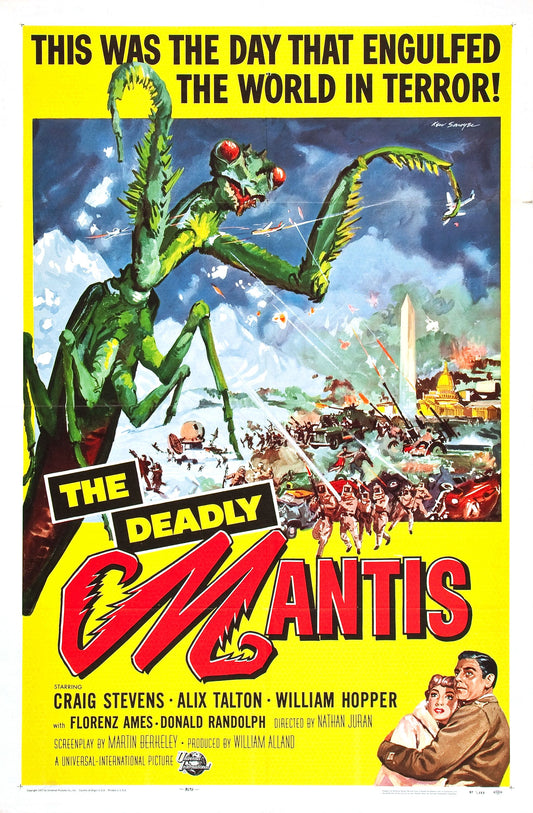 Deadly Mantis 01 Movie Magnet