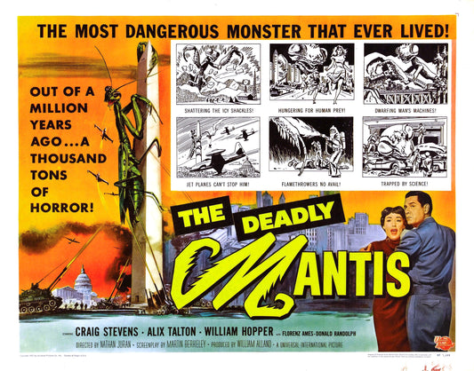 Deadly Mantis 02 Movie Magnet