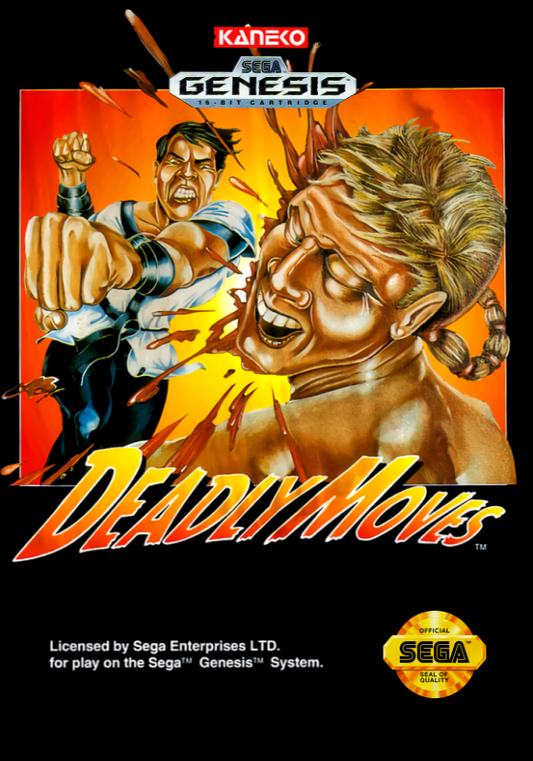 Deadly Moves (Usa) Genesis Print Poster