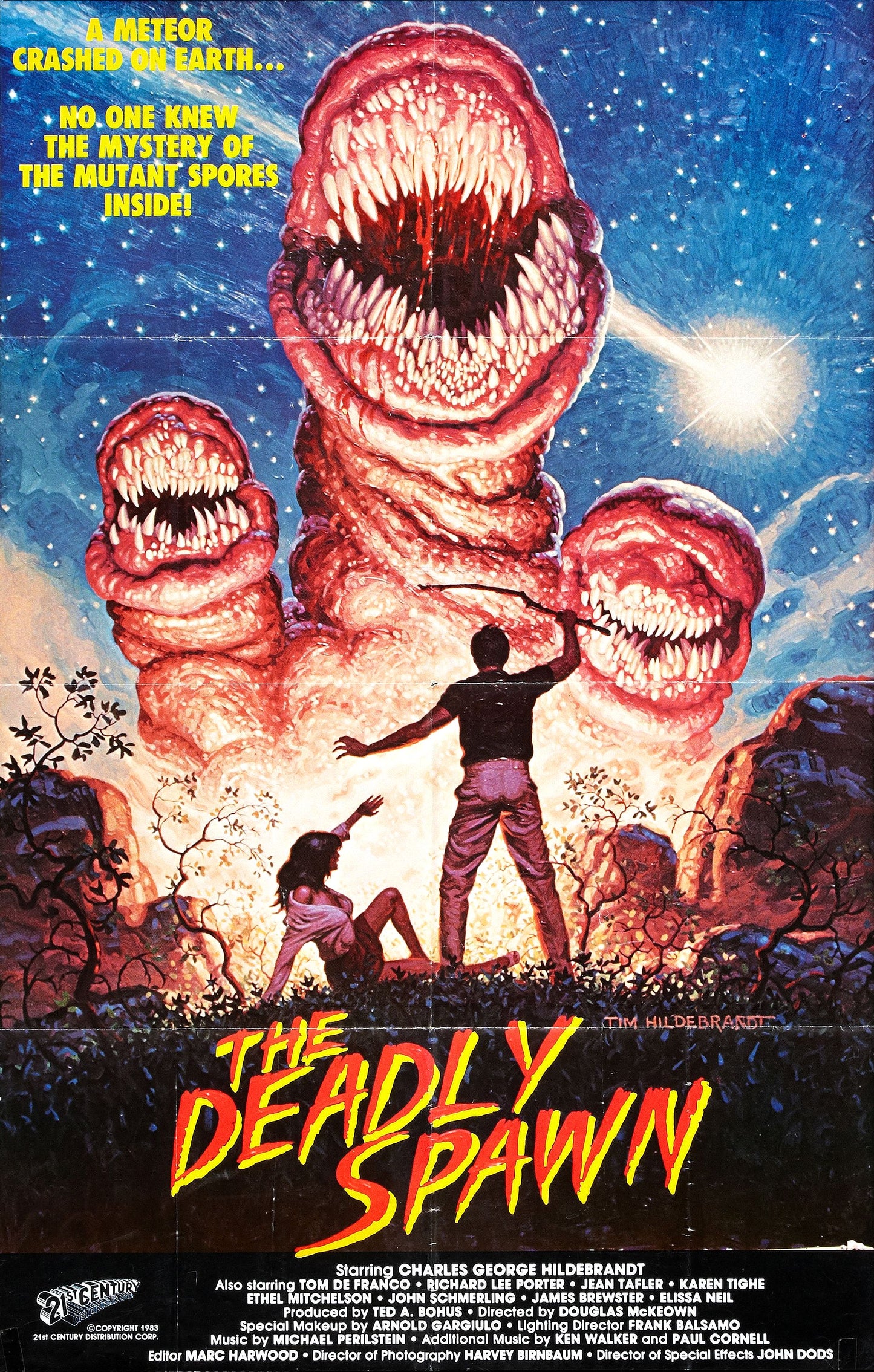 Deadly Spawn 01 Movie Magnet